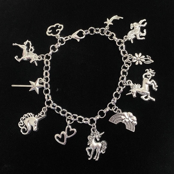 Unicorn Charm Bracelet - Picture 2 of 8